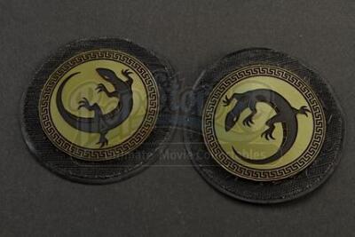 ENDER'S GAME - Pair of Salamander Army Patches 02