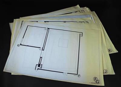 VARIOUS PRODUCTIONS - Pinewood Studios Vintage Blueprints