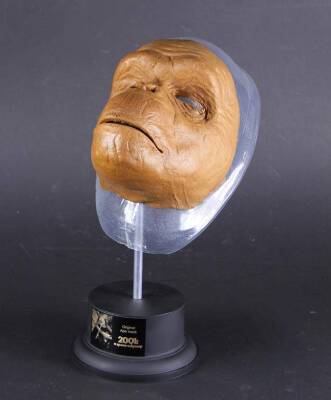 2001: A SPACE ODYSSEY (1968) - Ape Mask & Signed Photo