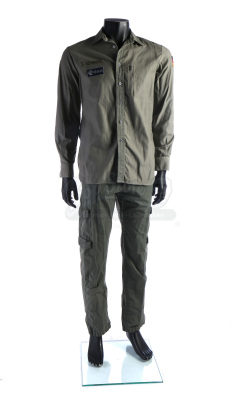 Lot # 157: Schmidt's (Daniel Bruhl) Space Jacket and Pants