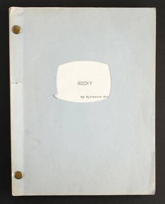 ROCKY (1976) - Revised Production Used Script