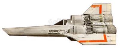 BATTLESTAR GALACTICA (1978-1979) - Colonial Viper Photo Cut-out