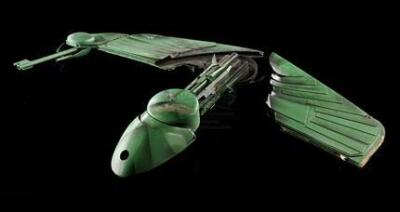 STAR TREK VI: THE UNDISCOVERED COUNTRY (1991) - Klingon Bird-of-Prey Blocking Model