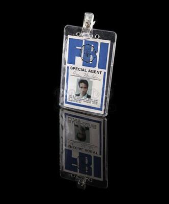 THE X-FILES (1993-2002) - Fox Mulder's (David Duchovny) FBI ID Badge