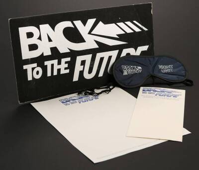 BACK TO THE FUTURE (1985) - Dash Card, Stationary, and Night Unit Crew Gift