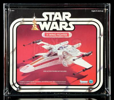 Lot # 20: X-Wing Fighter AFA 75+ [Kazanjian Collection]