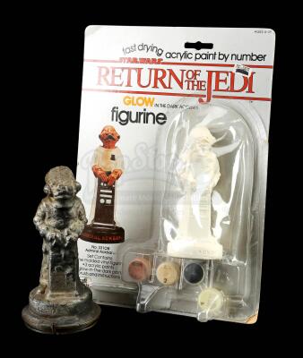 Lot # 124: Admiral Ackbar Paint By Number Factory Rotomold and Production Example