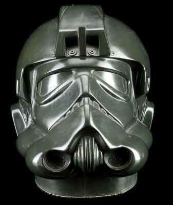 Lot # 371: TIE Pilot Deluxe Helmet Tooling Master