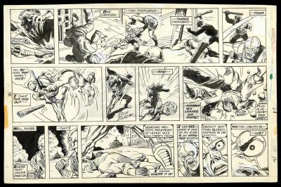 Lot # 456: Astonishing Tales #28 p.16 (Deathlok Story)