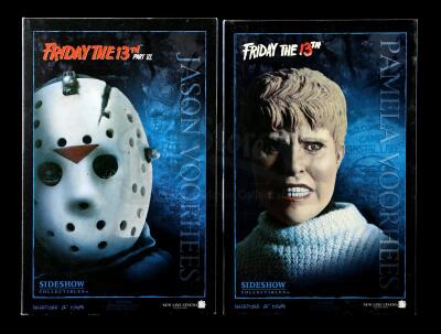 Lot # 668: Pamela Voorhees and Jason Voorhees 12" Figures - Sealed