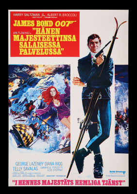 Lot #149 - ON HER MAJESTY'S SECRET SERVICE (1969) - Finnish Poster, 1969