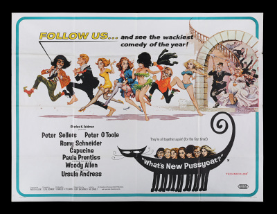 Lot #209 - WHAT'S NEW PUSSYCAT? (1965) - UK Quad Poster, 1965