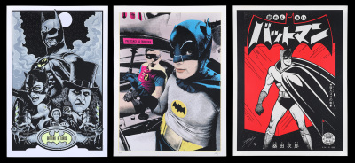 Lot #229 - BATMAN (1966) / BATMAN RETURNS (1992) - Three Mondo Posters, 2013, 2014, 2018