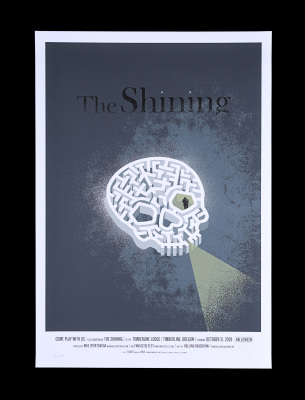 Lot #261 - THE SHINING (1980) - Mondo Poster for Alamo Drafthouse, 2008