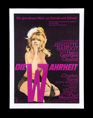 Lot #283 - LA VERITE (1961) - DIE W ARHEIT - German A1 Poster