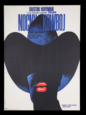 Lot #286 - MIDNIGHT COWBOY (1969) - Polish One Sheet, 1973 - First release in Poland