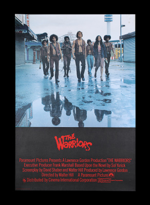 Lot #294 - THE WARRIORS (1979) - British One-Sheet Poster, 1979