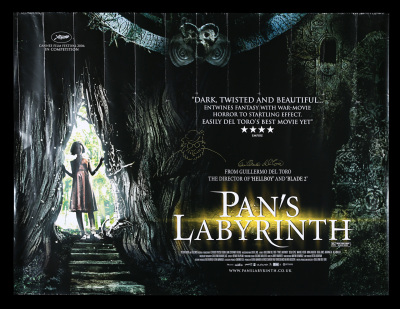 Lot #327 - PAN'S LABYRINTH (2006) - UK Quad Poster, 2006