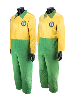 Lot #103 - Jingle All The Way - Yellow and Green Parade Jumpsuits