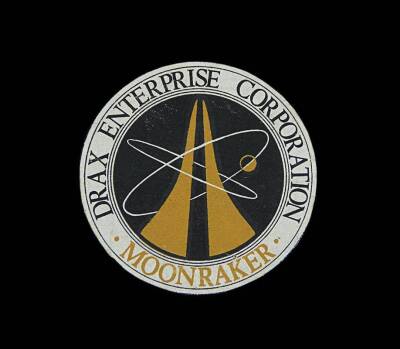 JAMES BOND: MOONRAKER (1979) - Drax Enterprises Shoulder Patch