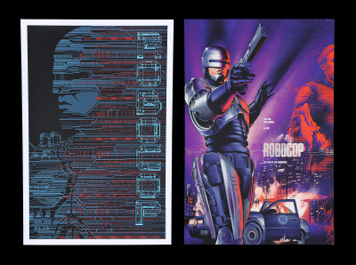 Lot #259 - ROBOCOP (1987) - Two Mondo Posters, 2012-14