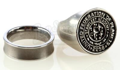 Lot # 160: STAR TREK INTO DARKNESS (2013) - Two Tom Harewood Rings