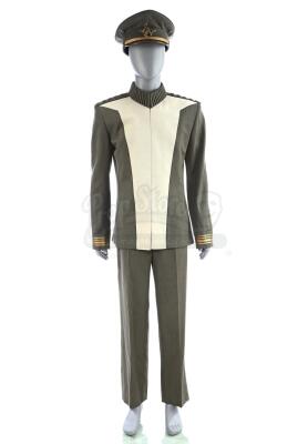 Lot # 266: STAR TREK INTO DARKNESS (2013) - Fleet Admiral Alexander Marcus' Double Conference Uniform