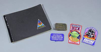 STAR WARS TRILOGY - George Lucas and Gary Kurtz Autographed Crew Book and Crew Items