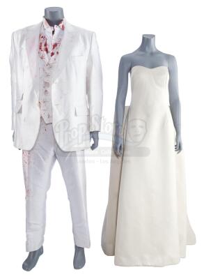 Lot # 185: Marvel's Daredevil (TV Series) - Wilson Fisk and Vanessa Marianna's Wedding Set