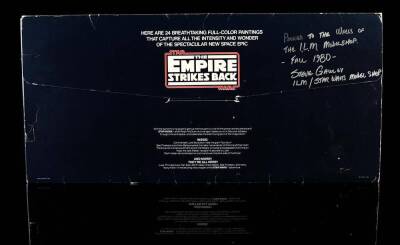 STAR WARS: THE EMPIRE STRIKES BACK (1980) - ILM Model Shop Ralph McQuarrie Portfolio Prints