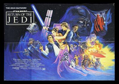 STAR WARS: RETURN OF THE JEDI (1983) - U.K. Quad Poster