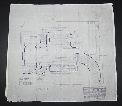 STAR WARS: RETURN OF THE JEDI (1983) - Jabba Throne Room Blueprint