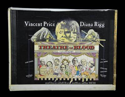 THEATRE OF BLOOD (1973) - Vic Fair Hand-Painted U.K. Quad Poster Artwork