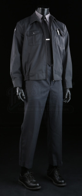 Terminator Genisys: Cyberdyne Security Guard's (Terry Dale Parks) Impaled Costume