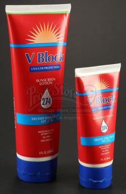 Freaks of Nature: Two V-Block Sunscreen Tubes