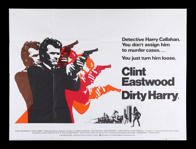 Lot #71 - DIRTY HARRY (1971) - UK Quad, 1971