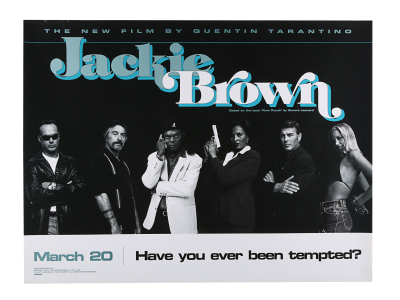 Lot #76 - JACKIE BROWN (1997) - UK Quad, 1997