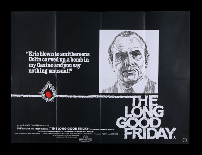 Lot #77 - THE LONG GOOD FRIDAY (1979) - UK Quad, 1979