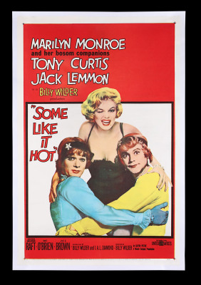 Lot #99 - SOME LIKE IT HOT (1959) - US One-Sheet, 1960