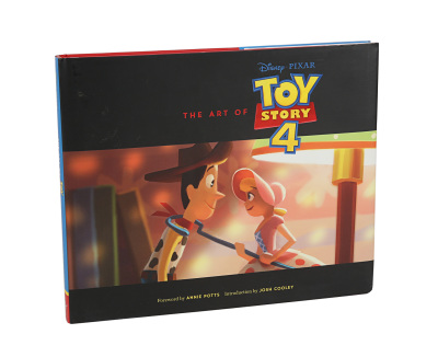 Lot #154 - TOY STORY 4 (2019) - Art Design Book Autographed by Josh Cooley, Jonas Rivera and Mark Nielsen