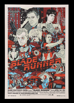 Lot #172 - BLADE RUNNER (1982) - Mondo Poster, 2008