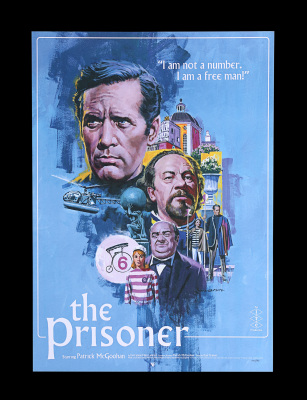 Lot #199 - THE PRISONER (1967) - Vice Press Poster, 2018 by Paul Mann