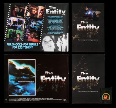 Lot #254 - THE ENTITY (1982) - Two UK Quads, Two UK Double Crowns, 1982