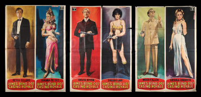 Lot #342 - CASINO ROYALE (1967) - Carter-Jones Collection: Italian Two-Panel (4-Fogli) - Set of Three, 1967