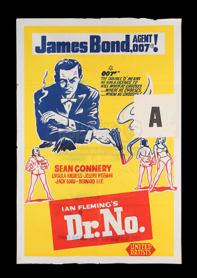 Lot #348 - DR. NO (1962) - Carter-Jones Collection: Australian One-Sheet, 1960's