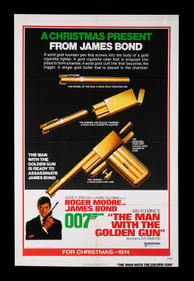 Lot #416 - THE MAN WITH THE GOLDEN GUN (1974) - US One-Sheet (Advance), 1974