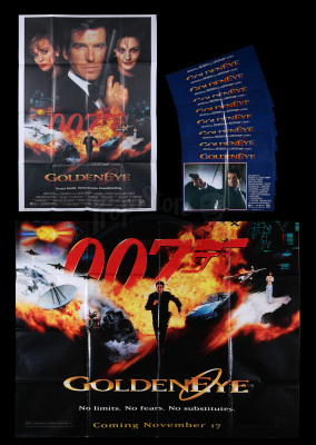 Lot #435 - GOLDENEYE (1995) - Carter-Jones Collection: US Subway, Italian 2-Fogli and Eight Photobustas, 1995