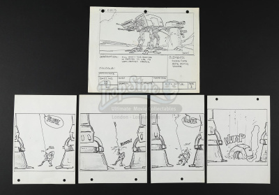 STAR WARS: THE EMPIRE STRIKES BACK (1980) - Crew Comedy Spoof Storyboards