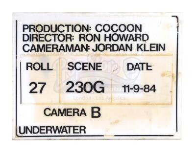 Lot #179 - COCOON (1985) - Underwater Slate