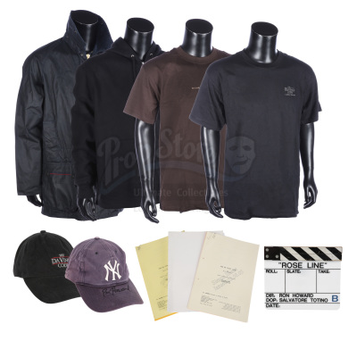 Lot #194 - THE DA VINCI CODE (2006) - Clapperboard, Shooting Script and Crew Items